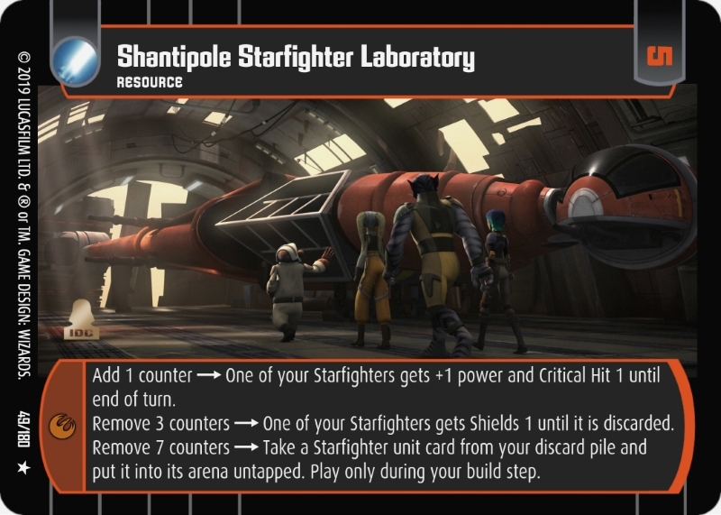 Shantipole Starfighter Laboratory