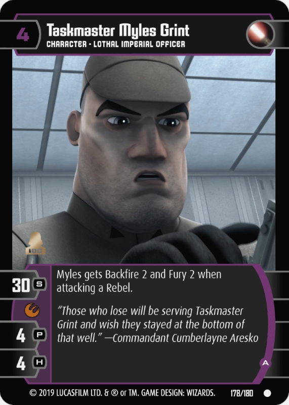 Taskmaster Myles Grint (A)