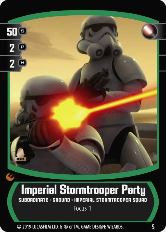 Imperial Stormtrooper Party