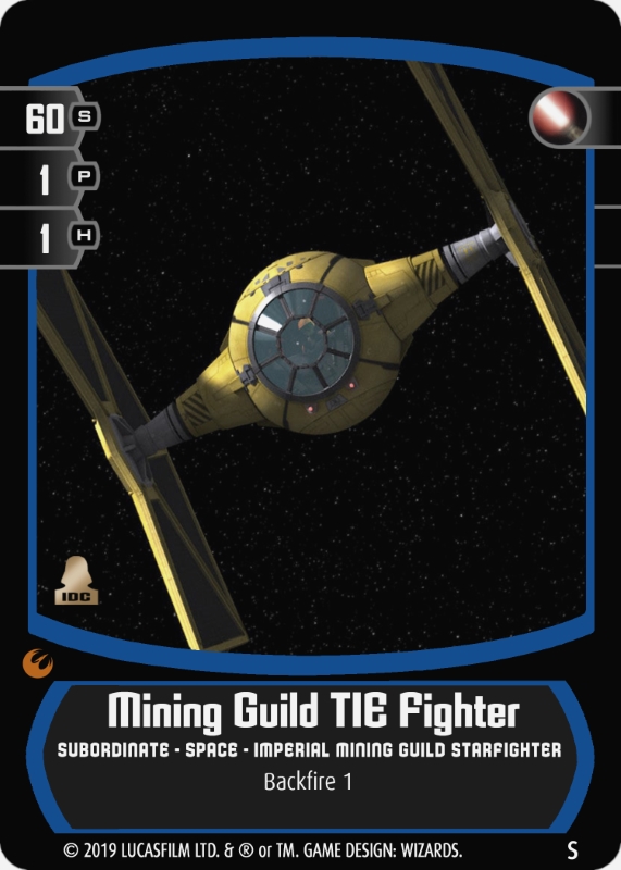Mining Guild TIE Fighter