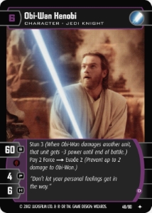 Obi-Wan Kenobi (D) Card - Star Wars Trading Card Game