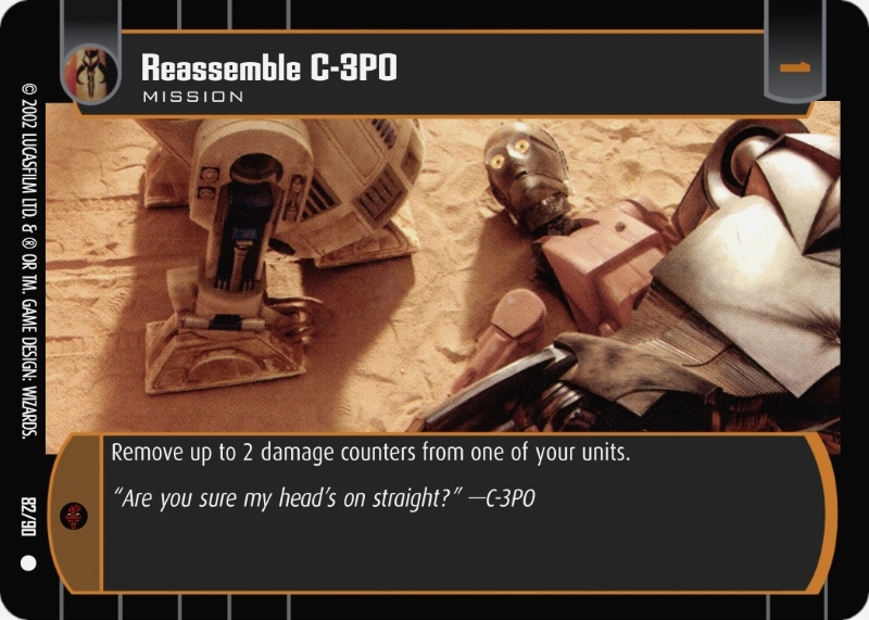 Reassemble C-3PO