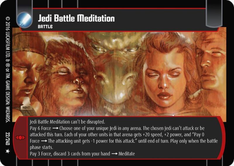 Jedi Battle Meditation