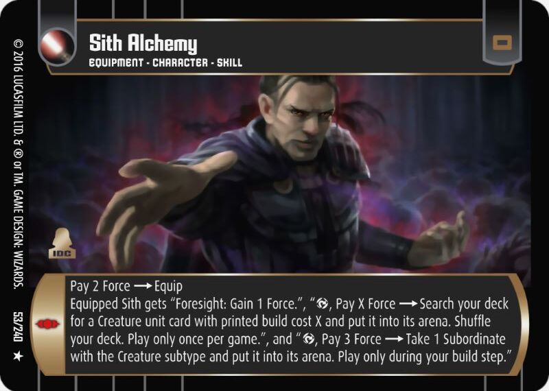 Sith Alchemy