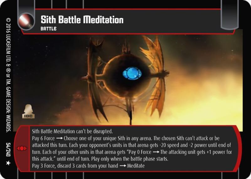 Sith Battle Meditation