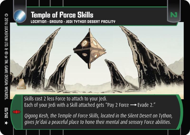 Temple of Force Skills