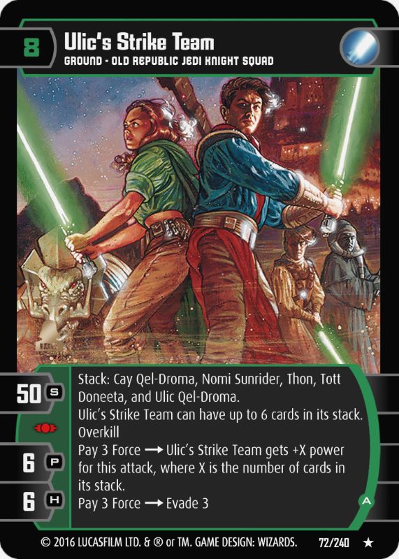 Tahl (A) Card - Star Wars Trading Card Game