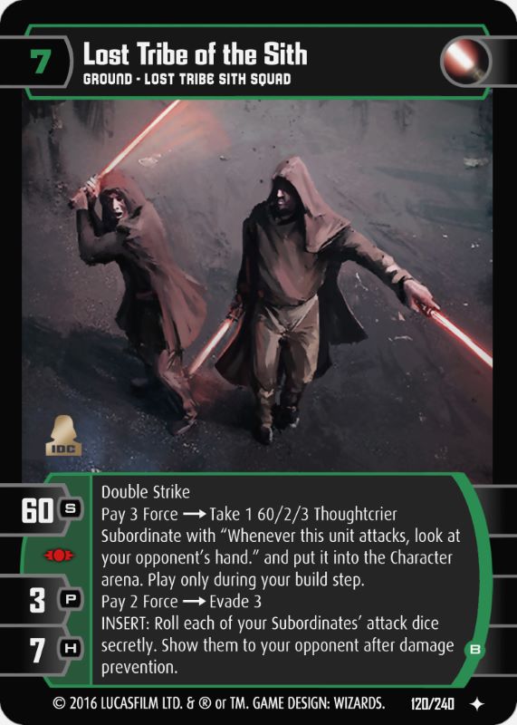 Lost Tribe of the Sith (B)