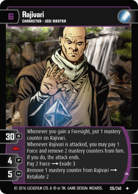Rajivari (A) Card - Star Wars Trading Card Game