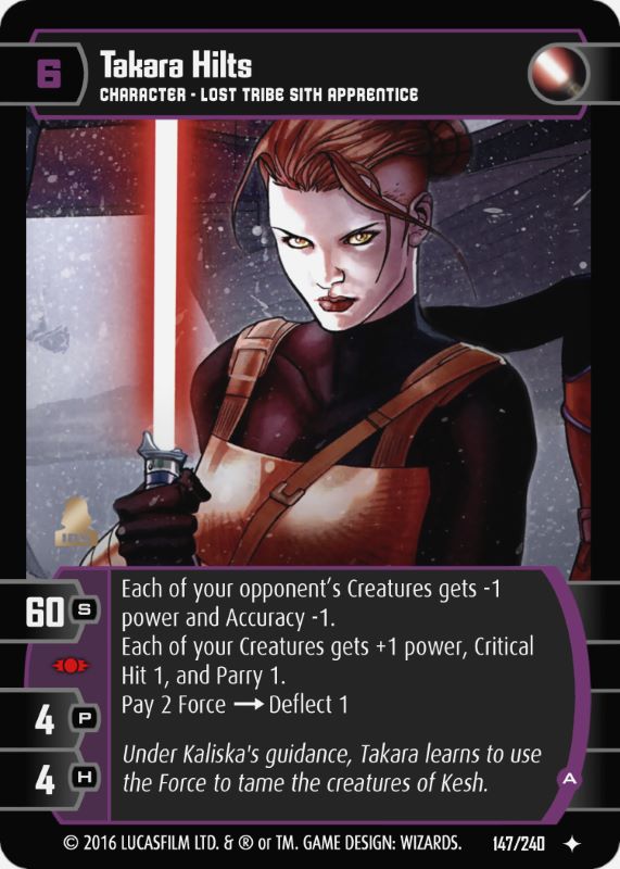 Tahl (A) Card - Star Wars Trading Card Game