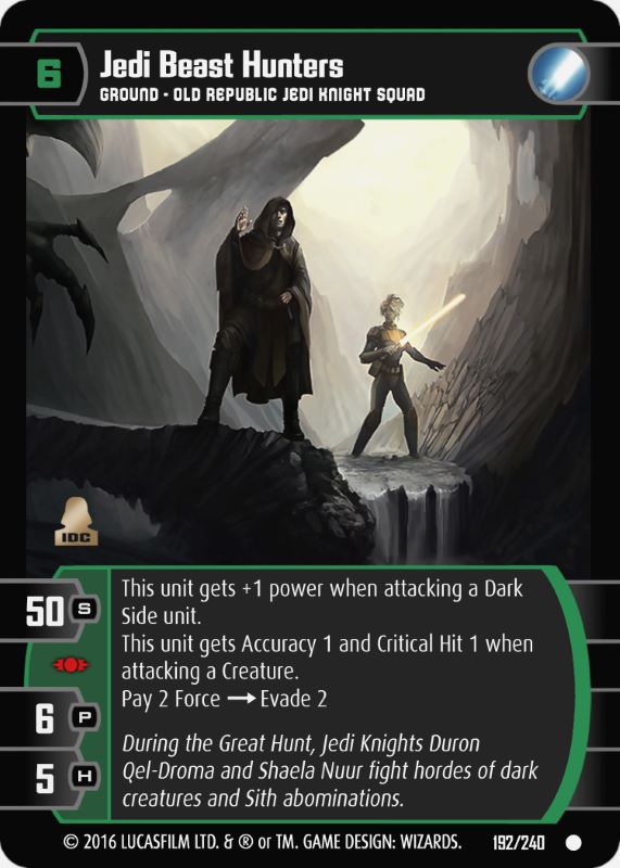 Tahl (A) Card - Star Wars Trading Card Game
