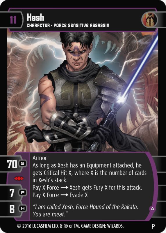 Tahl (A) Card - Star Wars Trading Card Game