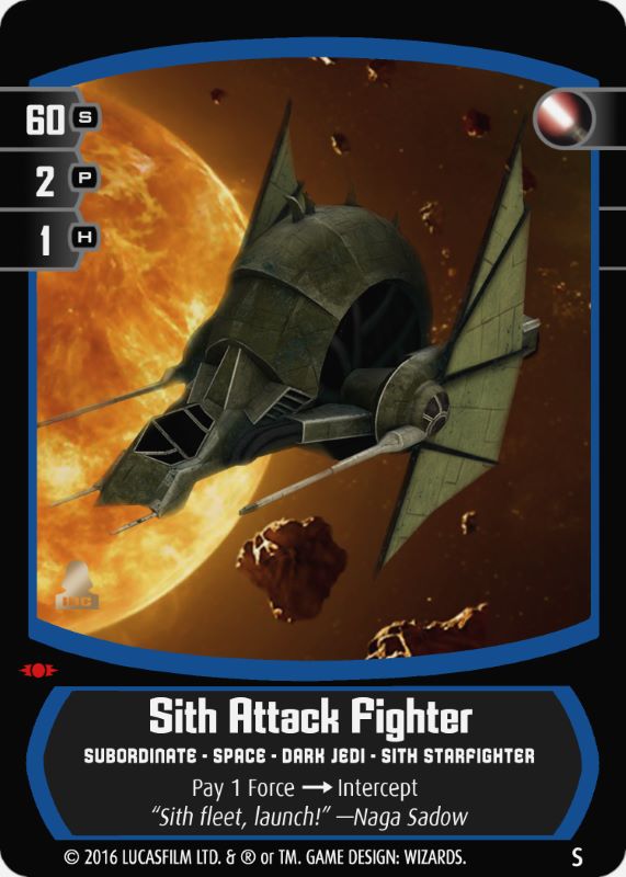 Sith Attack Fighter