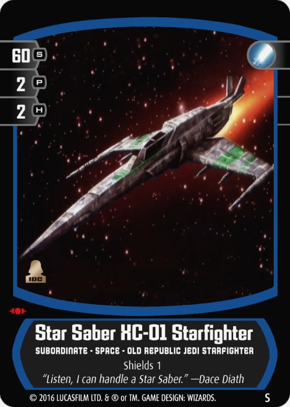 Star Saber XC-01 Starfighter