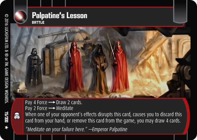 Palpatine's Lesson