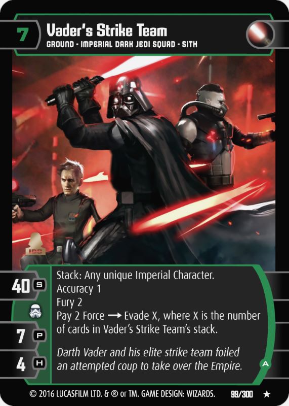 Vader's Strike Team (A)