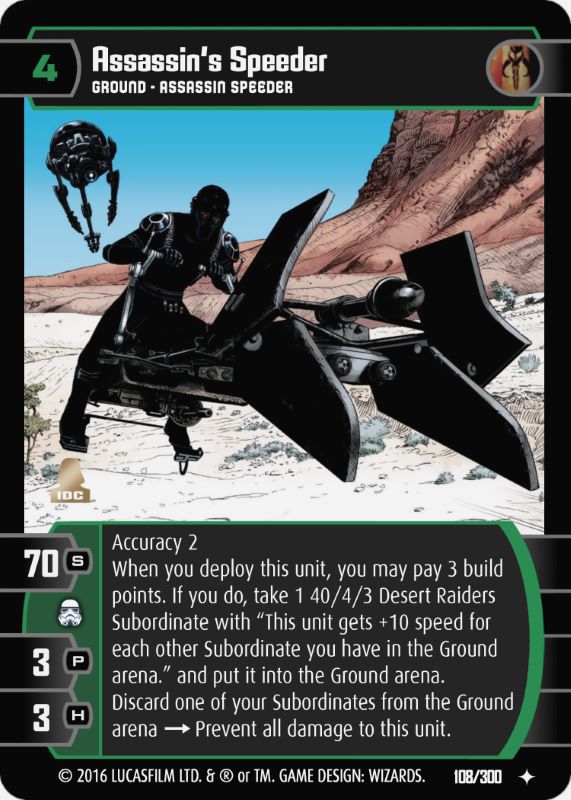 Assassin's Speeder