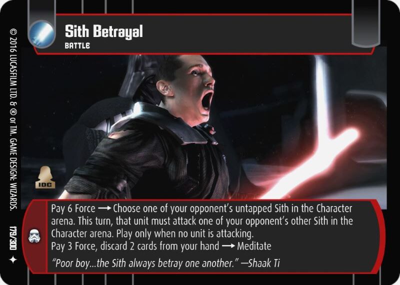 Sith Betrayal