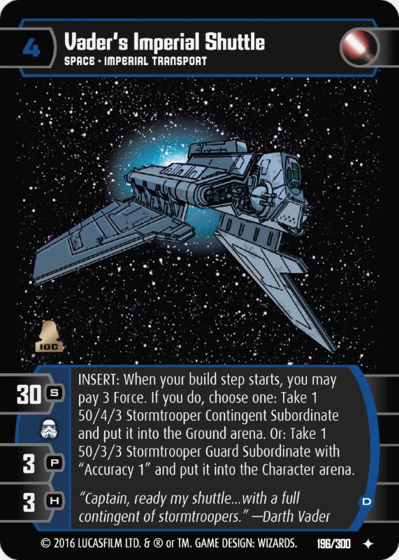 Vader's Imperial Shuttle (D)