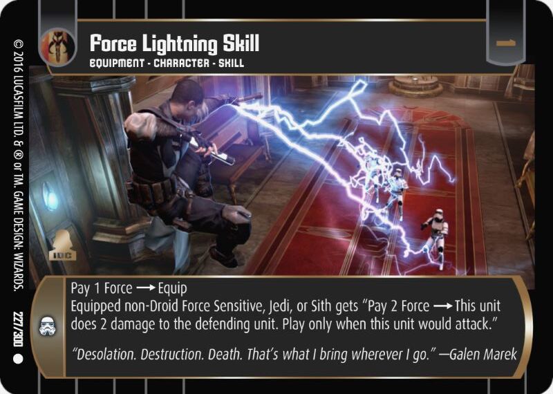 Force Lightning Skill