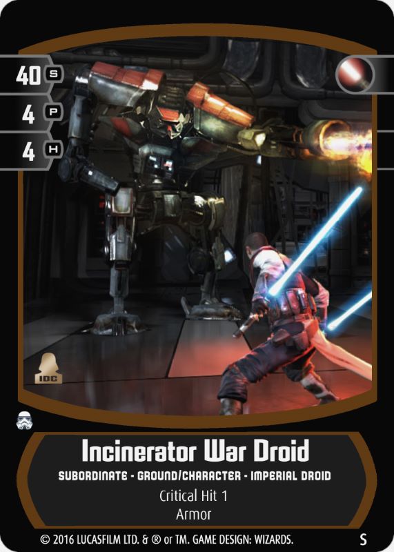 Incinerator War Droid