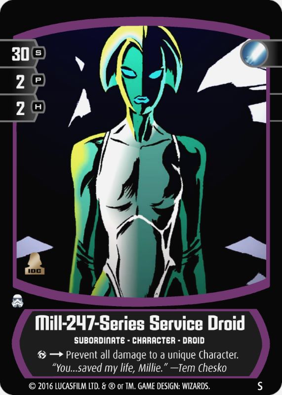 Mill-247-Series Service Droid