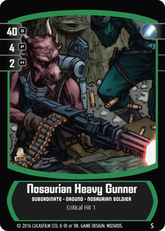 Nosaurian Heavy Gunner