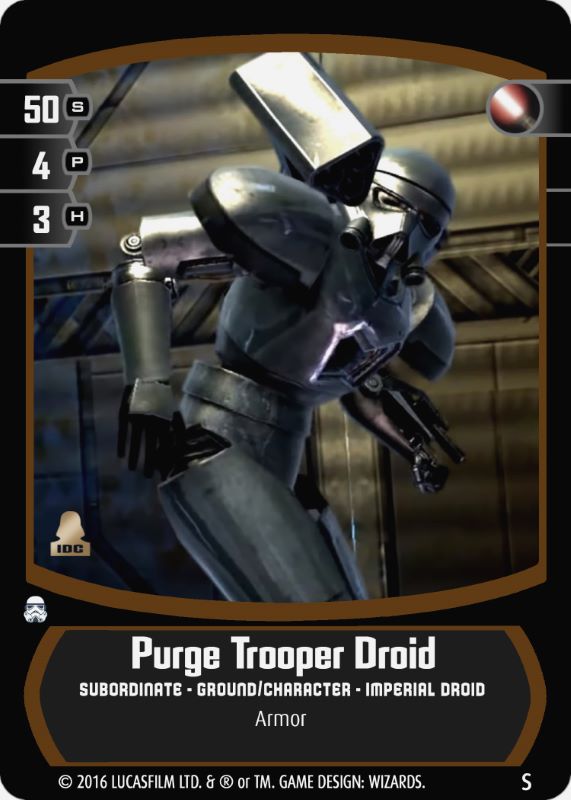 Purge Trooper Droid