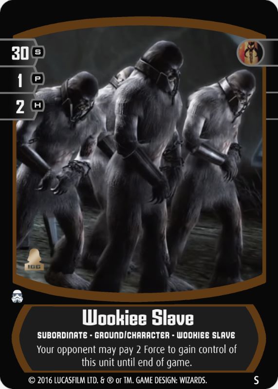 Wookiee Slave