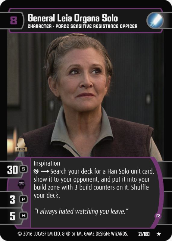 General Leia Organa Solo (R)