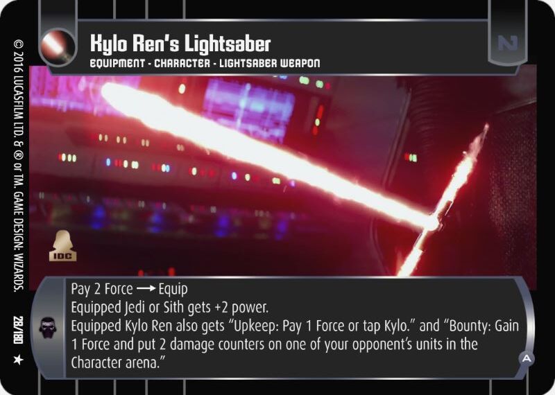 Kylo Ren's Lightsaber (A)