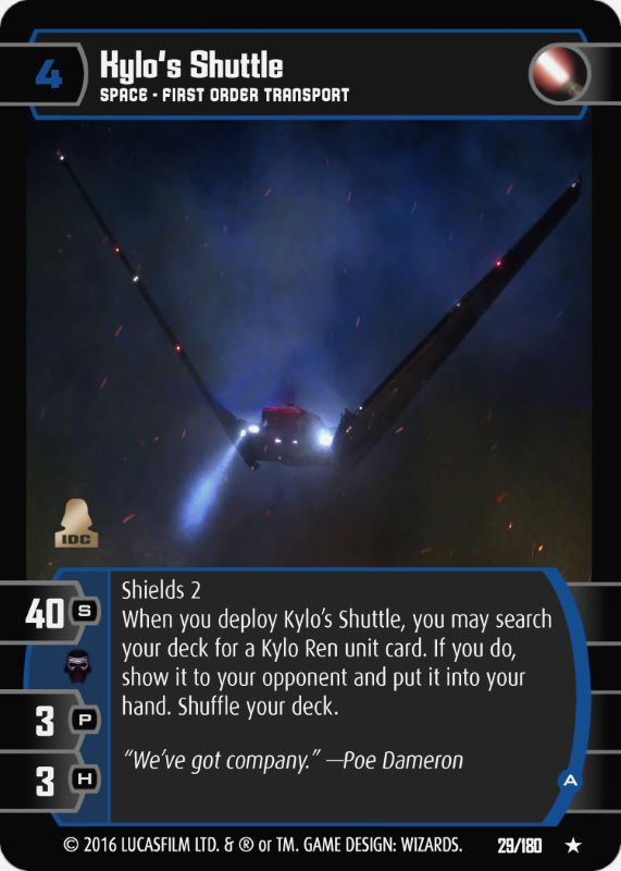 Kylo's Shuttle (A)