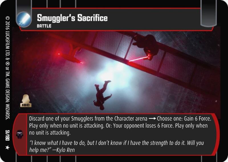 Smuggler's Sacrifice
