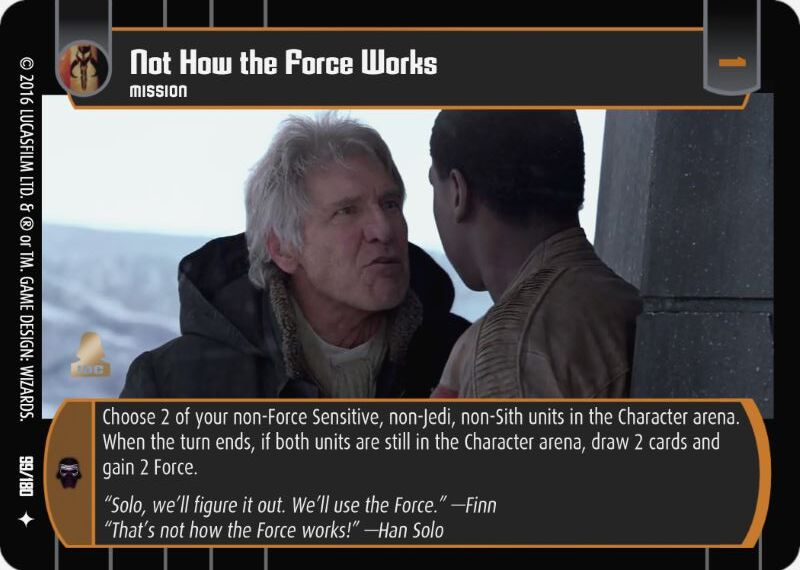 Not How the Force Works