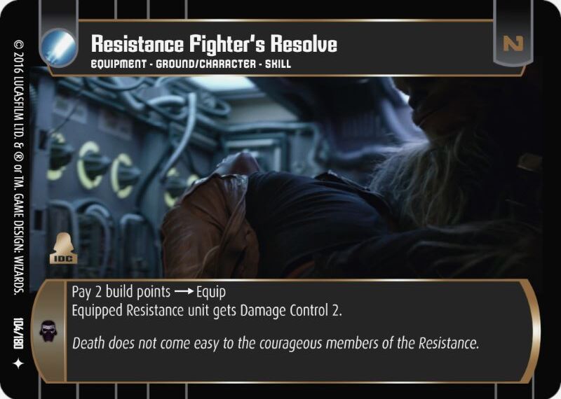 Resistance Fighter's Resolve