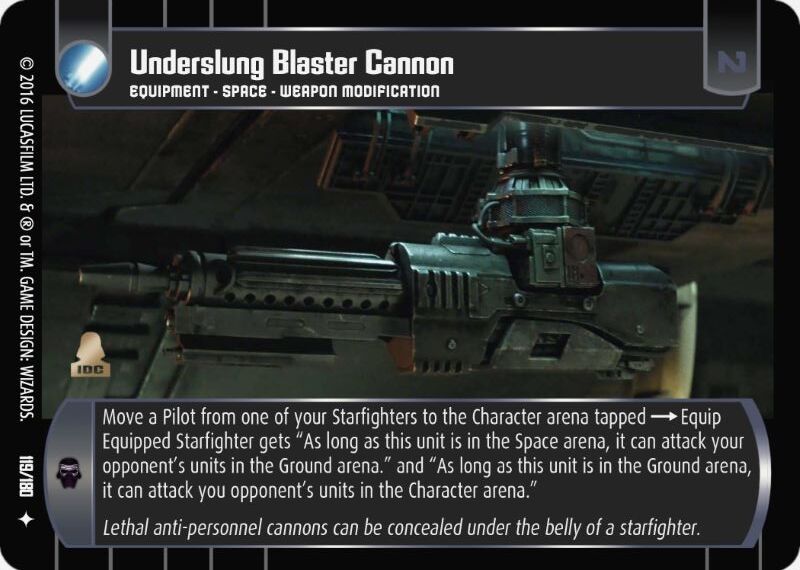 Underslung Blaster Cannon