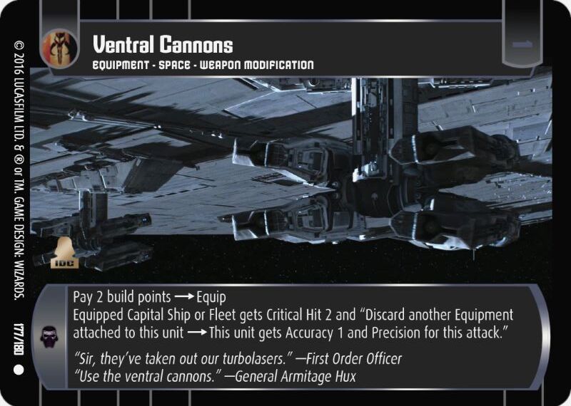 Ventral Cannons