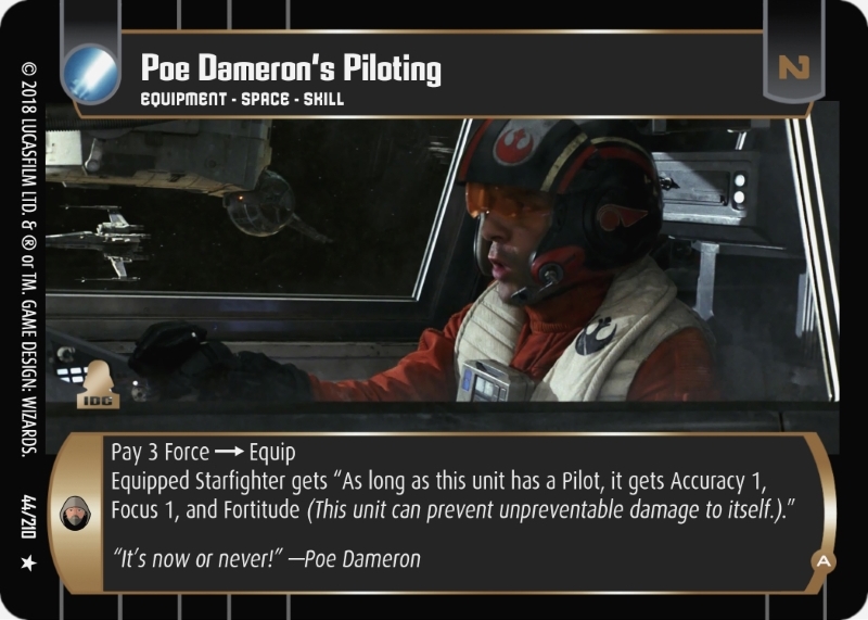 Poe Dameron's Piloting (A)