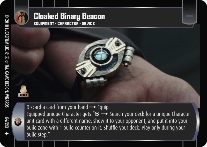 Cloaked Binary Beacon