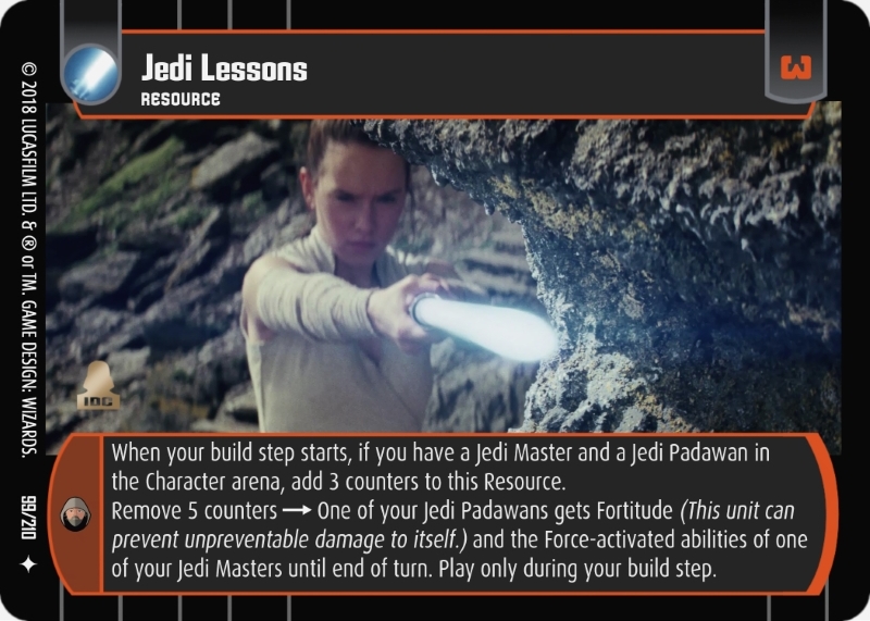 Jedi Lessons