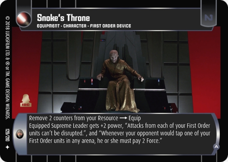Snoke's Throne (A)