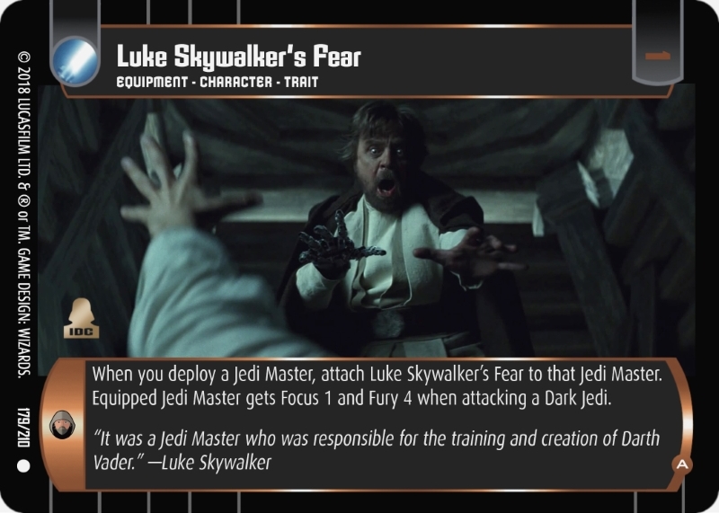 Luke Skywalker's Fear (A)