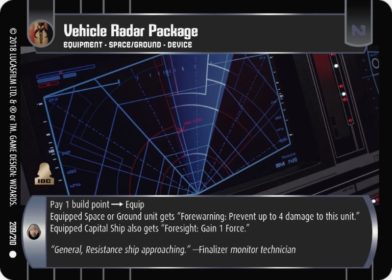 Vehicle Radar Package