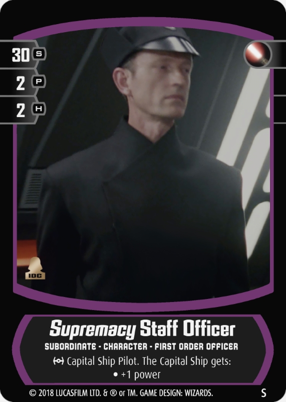 Supremacy Staff Officer
