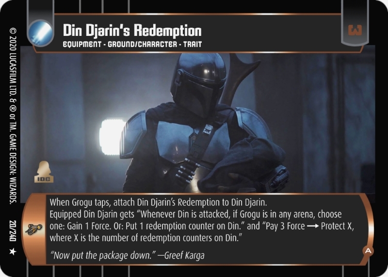 Din Djarin's Redemption (A)