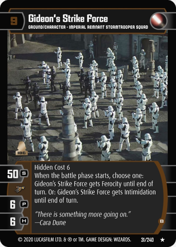 Gideon's Strike Force (B)