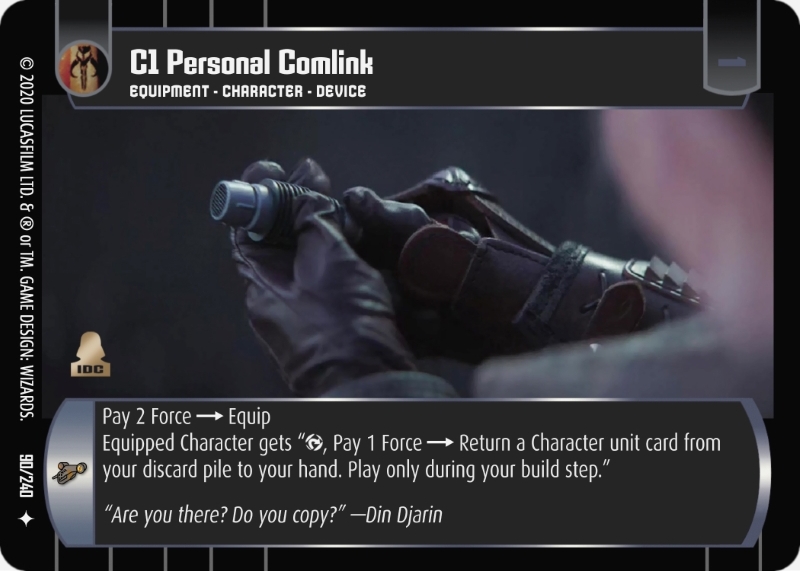 C1 Personal Comlink