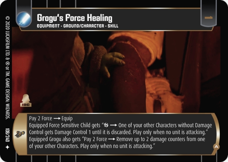 Grogu's Force Healing (A)