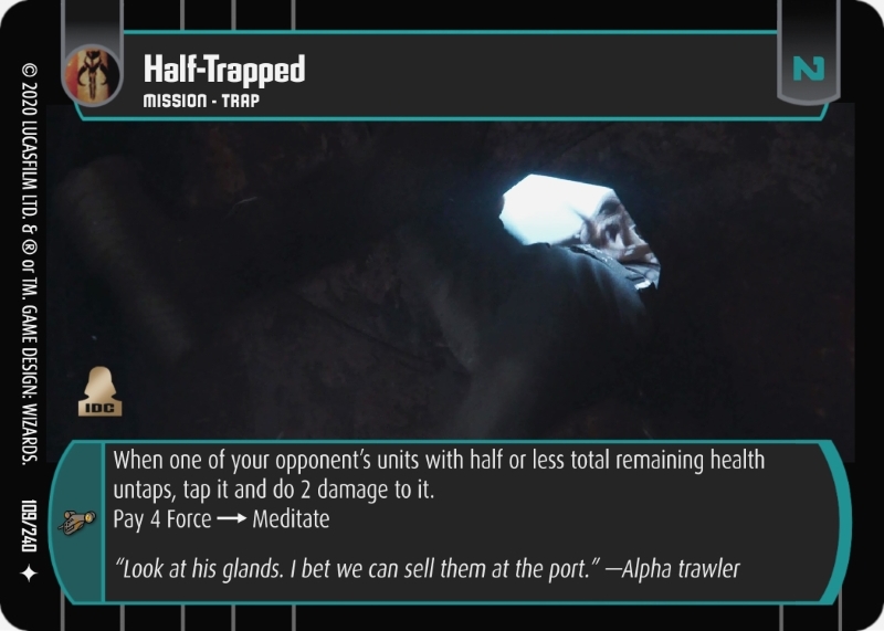 Half-Trapped