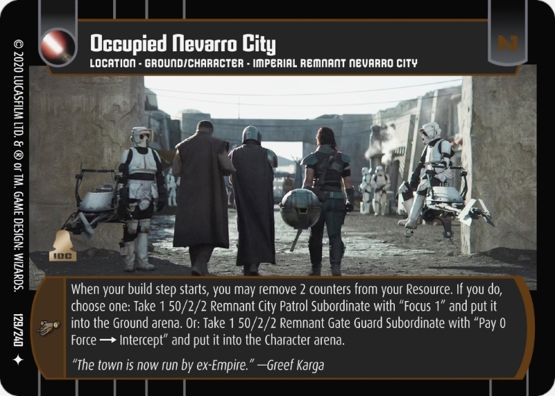 Occupied Nevarro City